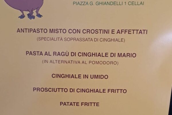 Pranzo del Cacciatore a Cellai